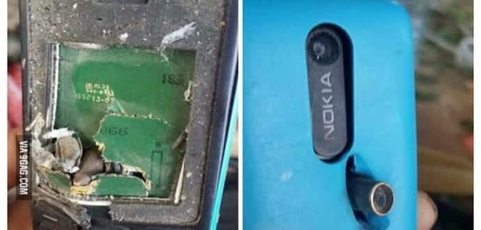 Nokia phone 'takes a bullet' to save man's life