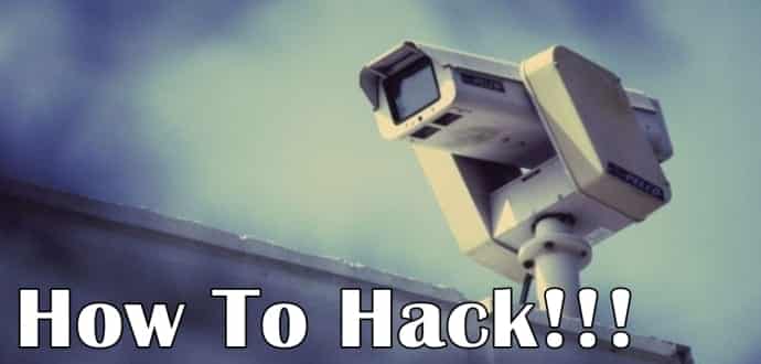 How to hack a security CCTV camera (video)