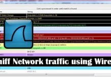 How to live-sniffer network traffic on a remote Linux system with Wireshark
