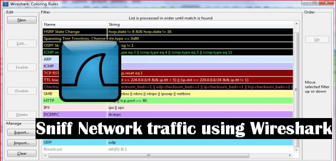 How to live-sniffer network traffic on a remote Linux system with Wireshark