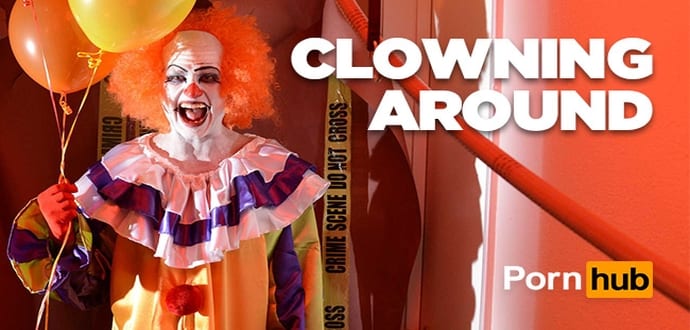 Clown movies search skyrockets on Pornhub after the creepy clown sightings in United States