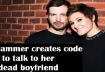 This Programmer wrote a code and kept talking to her boyfriend after his death