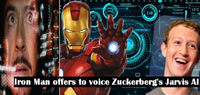 Iron Man volunteers to voice Mark Zuckerberg's real-life JARVIS AI assistant