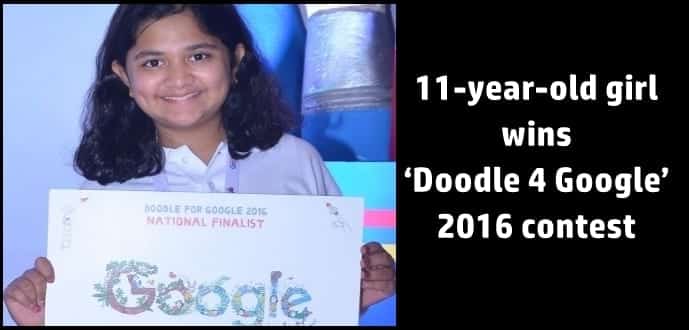 This 11-Year-Old Girl’s Doodle To Feature On Google’s Homepage On Children’s Day