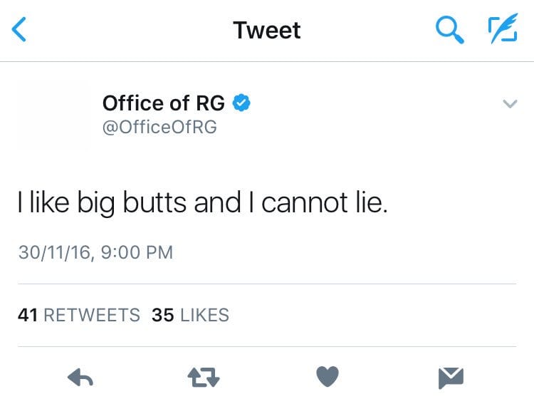 Office of Retard Gandhi : Unknown hacker changes handle of Rahul Gandhi's Twitter handle and posts some obscene political stuff