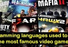 Top programming languages used for coding video games