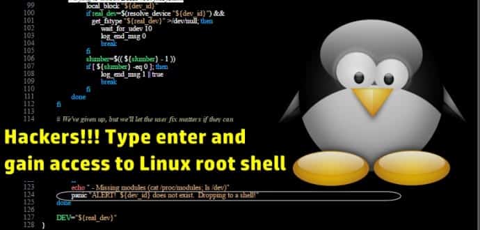 Hack Allows Root Shell Access To Linux By Just Pressing 'Enter'