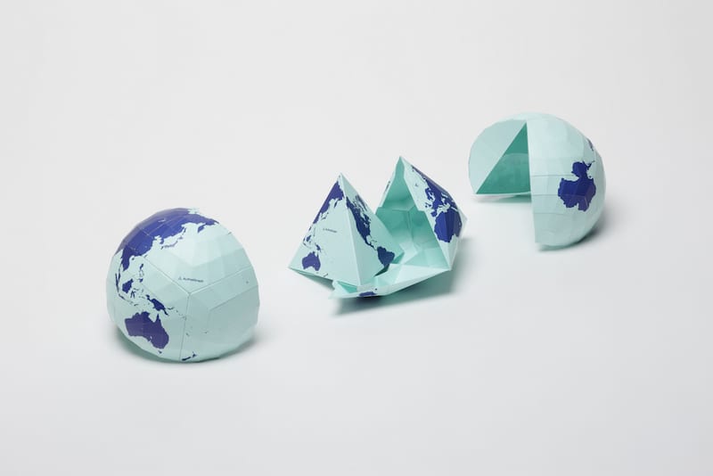 This World Map Is So Accurate That It Can Actually Be Folded Into A Globe