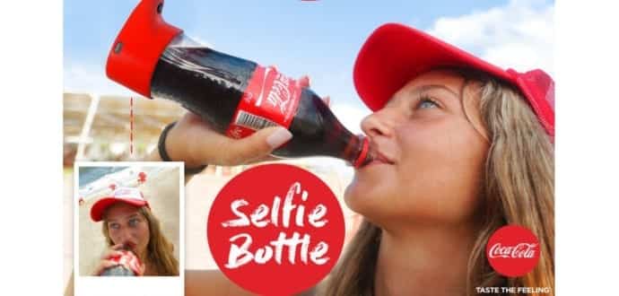 Selfie Craze : Coca-Cola comes up with a built-in selfie-camera bottle