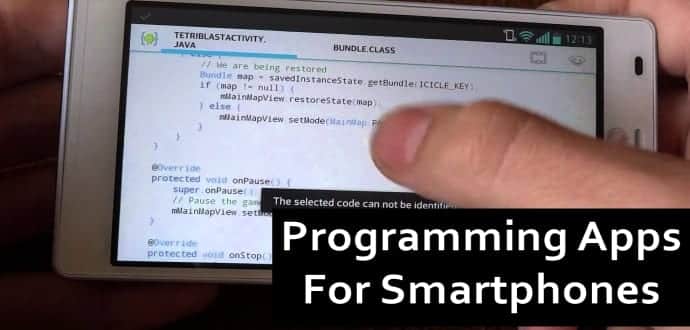 Top 5 smartphone apps to learn programming on the go