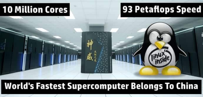 Top 2 World's Fastest Supercomputers Belongs To China And Run Linux