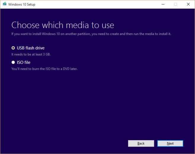 bootable USB Windows 10