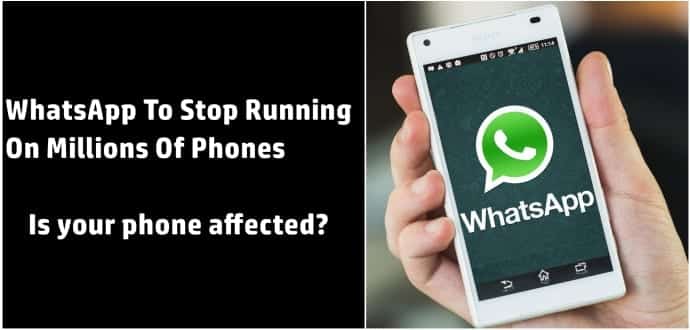 WhatsApp to stop working on millions of phones, find out if your phone is affected