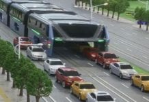 China’s Straddling Bus Experiment Comes To A Halt, Runs Out Of Money