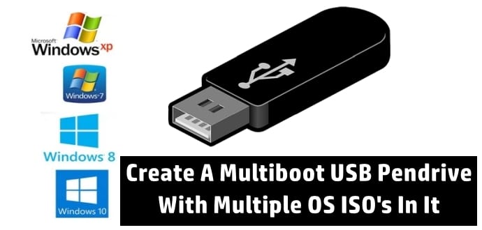 How to create a USB flash drive putting multiple ISO files on one bootable USB stick »
