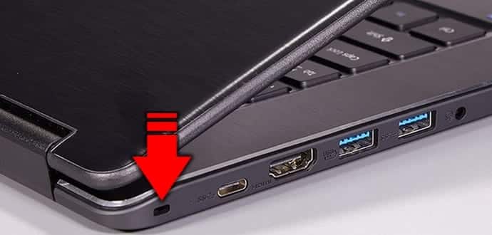 Have you noticed a weird slot on the side of your laptop? Why is it there?