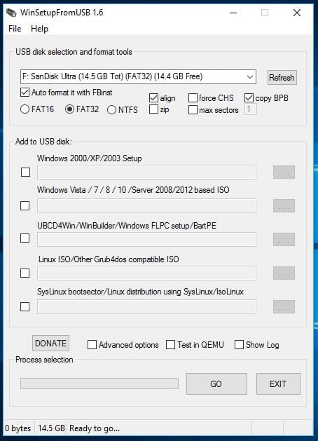 Now let us get down to the business of installing multiple ISO files of different operating systems on a single USB pen drive.