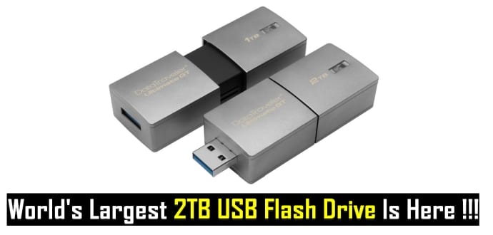 Behold, This Kingston Pendrive (USB Stick) is of whopping 2TB capacity