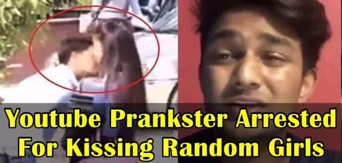 YouTuber ‘Crazy Sumit’ Who Kissed Girls On Streets For Prank Videos Arrested By Delhi Police
