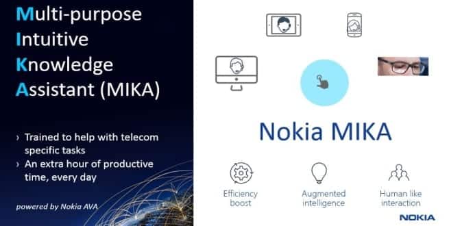 Nokia launches new digital assistant, MIKA for engineers and telecom operators