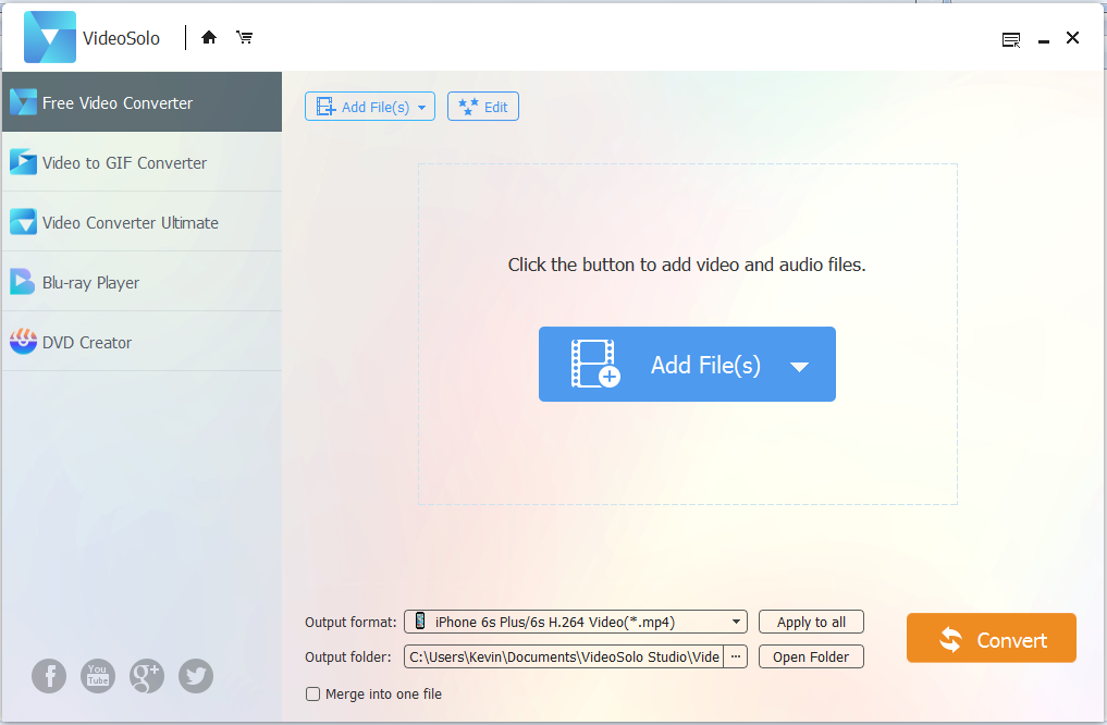  VideoSolo Free Video Converter