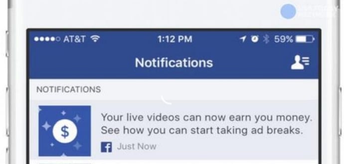 How to get paid from Facebook to go live