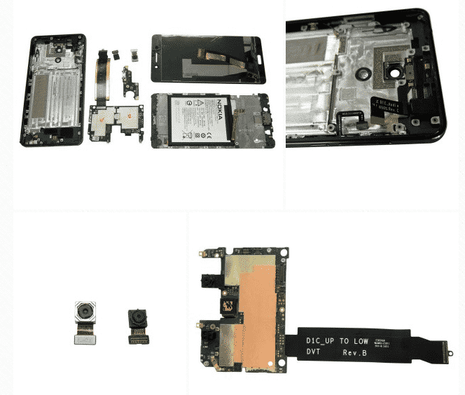 Nokia 6 tear-down images reveal internals of Nokia's first comeback Android smartphone