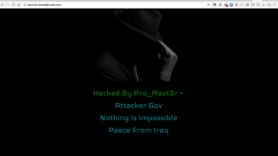 Donald Trump s Website Hacked By Iraqi Hacker TechWorm - 18