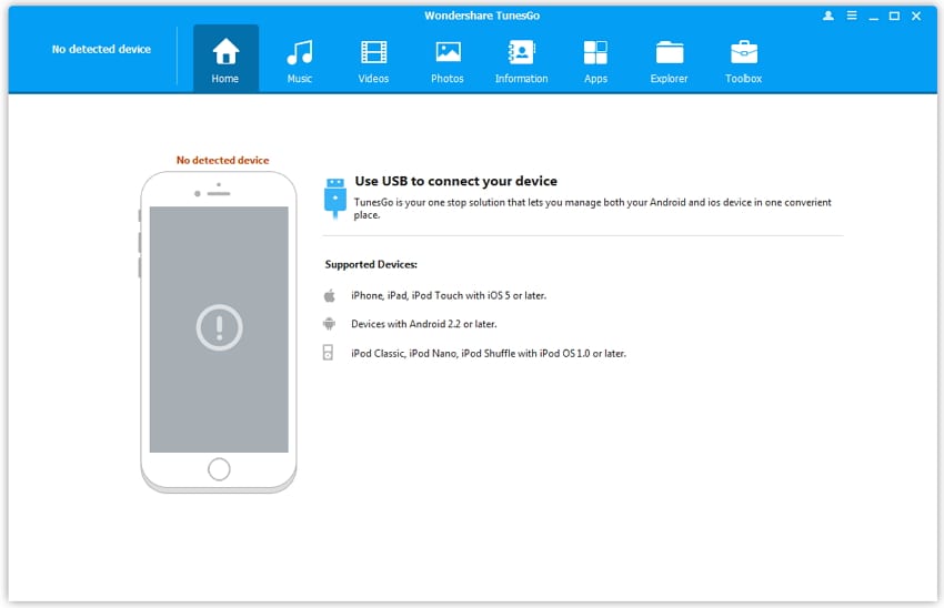 Steps to transfer files from PC to iPhone: