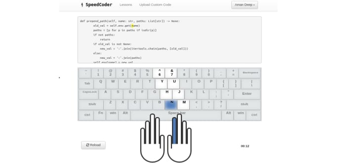 Typing Practice for Programmers