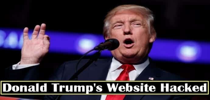 Donald Trump's Website Hacked By Iraqi Hacker