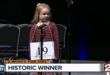 5-year-old girl becomes the youngest ever at National Spelling Bee