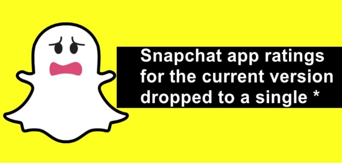 Snapchat Faces Indian Ire, App Ratings Drops To A Single Star On The App Store