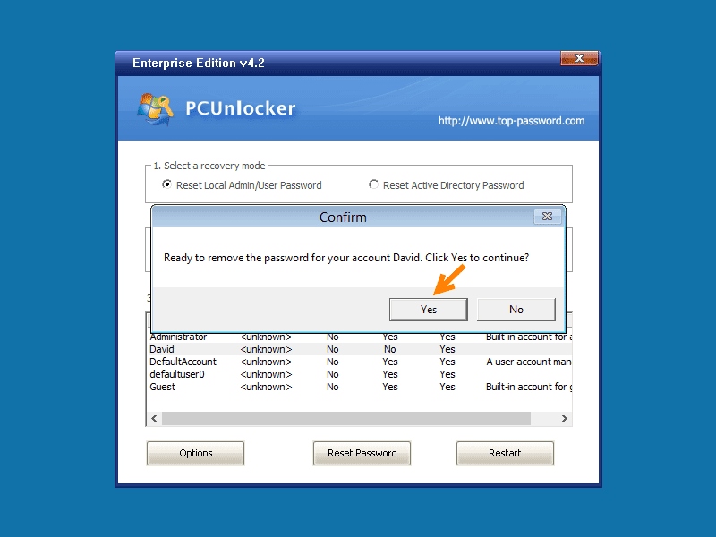 password administrator windows recover account remove set techworm log activate necessary expired confirm unlock never when