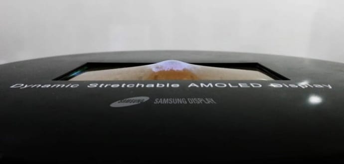 Samsung unveils the world's first 'stretchable' display