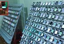 Click farm with 474 iPhones, 347200 SIM cards and 10 computers Busted In Thailand