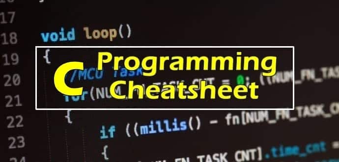 Ultimate C Programming Cheat Sheet