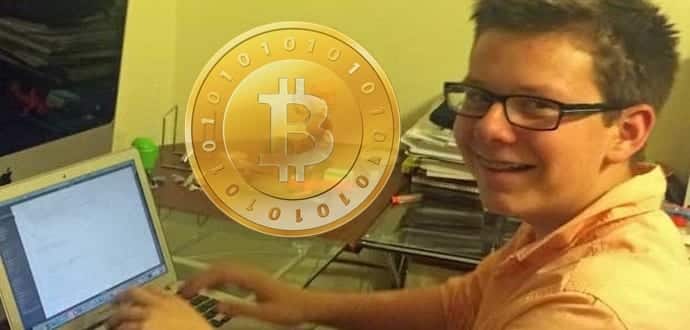 milionar bitcoin de 14 ani)