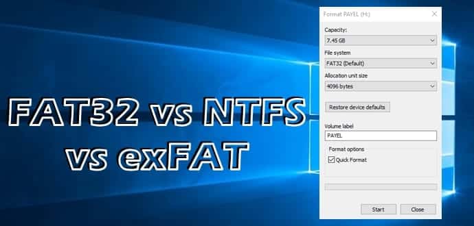 What's the Difference Between FAT32, exFAT, NTFS and Which one should you use?