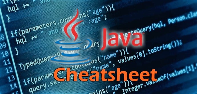 Ultimate Java Programming Cheatsheet