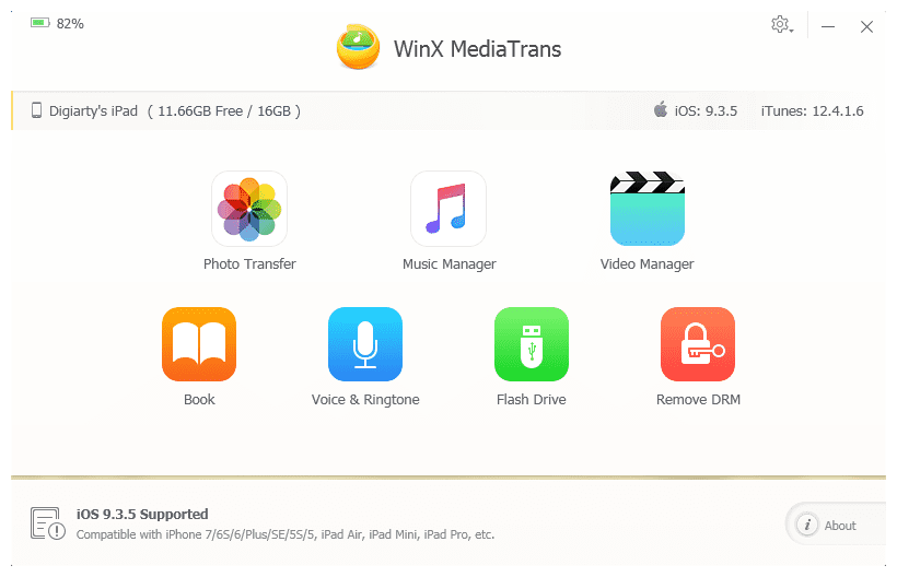 How to Transfer iPhone Media Files on Windows 10/8/7 with WinX MediaTrans