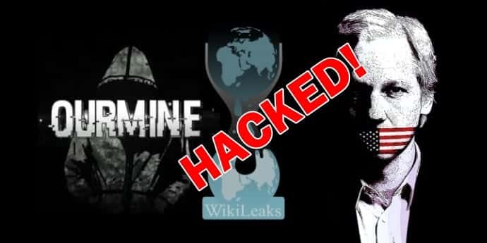 WikiLeaks Hacked By Hacking Group OurMine