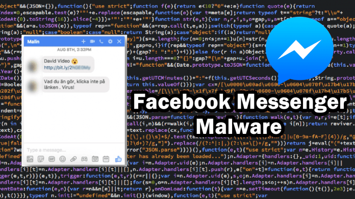 New Malware Spreading Through Facebook Messenger