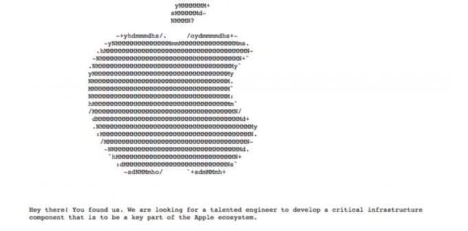 Get A Job At Apple By Finding Hidden Job Listing On Their Website