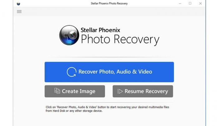 Recover any lost/deleted photo/music/video or file with Stellar Photo Recovery tool