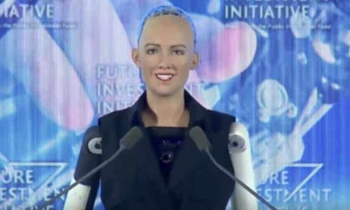 Artificial Intelligence-Based Robot Sophia Says She Wants To Start A Family