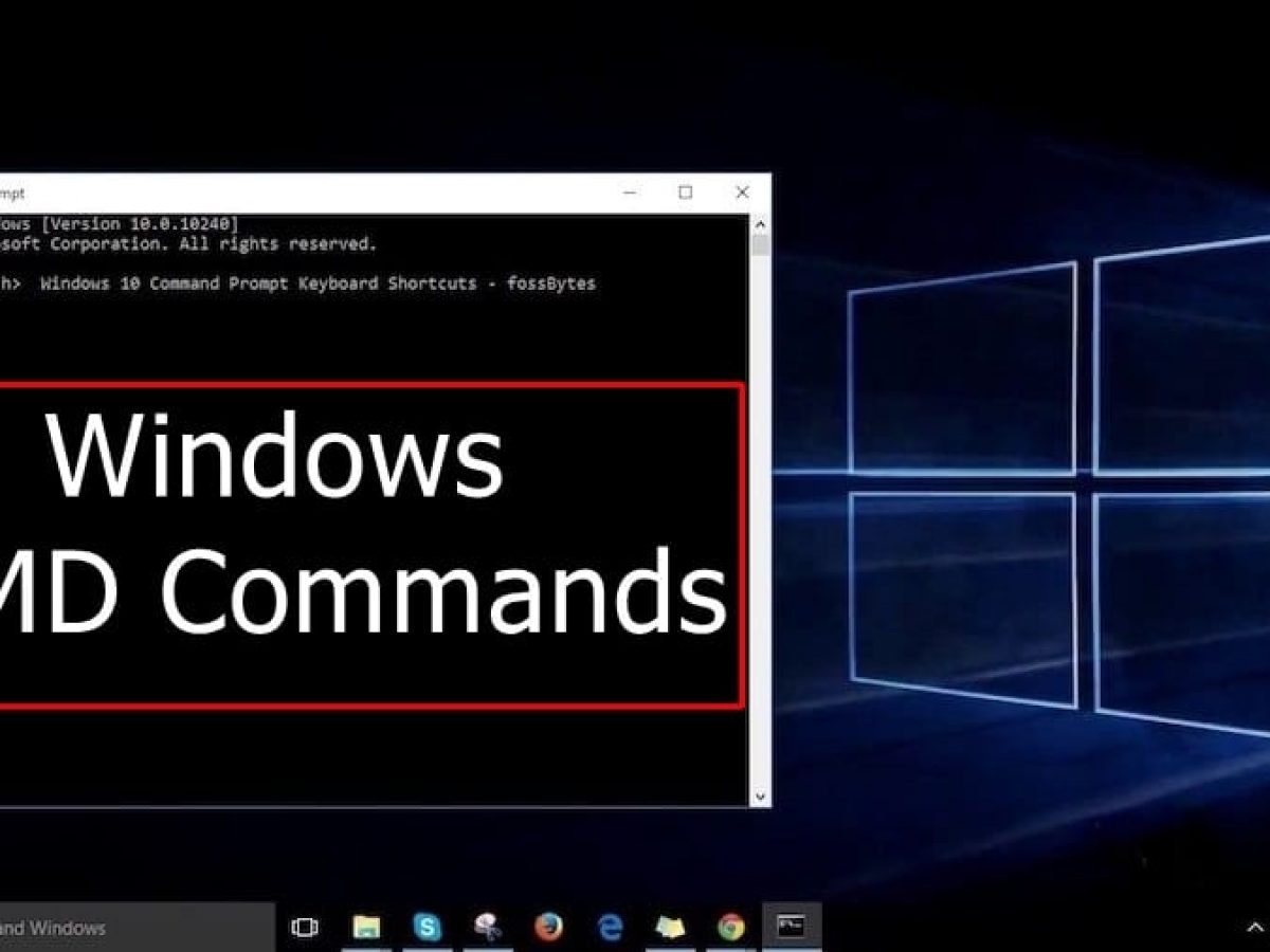 A Z Windows Cmd Commands List Complete List