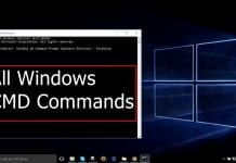 A-Z Windows CMD Commands List