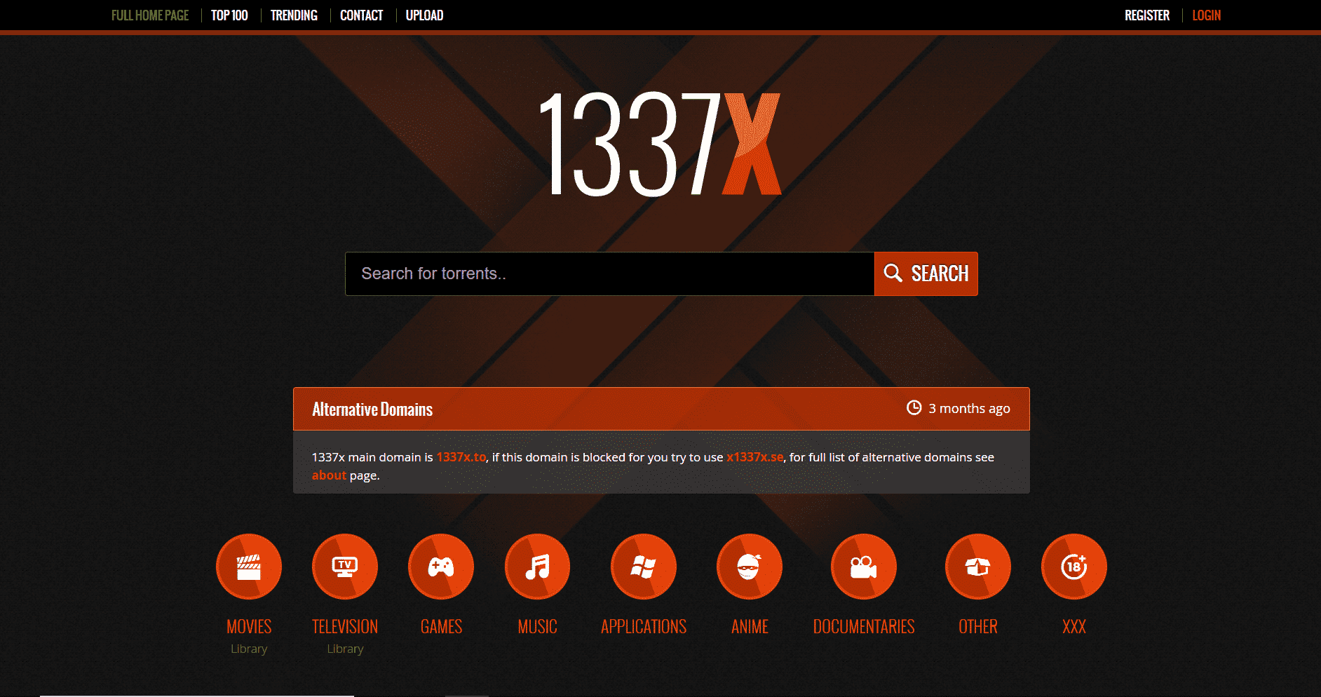 1337x - Best torrent sites