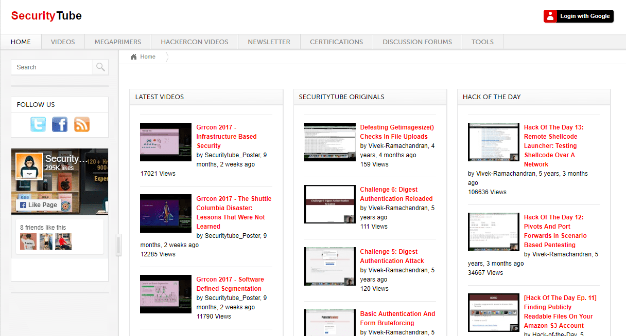 Best Websites To Learn Ethical Hacking - SecurityTube